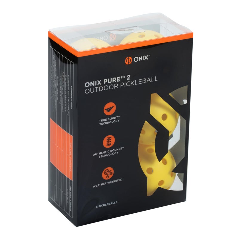 ONIX Pickleball Outdoor Pickleballs Pure 2 Durable and Optimal Performance Balls - Image 5